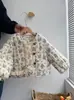 Traje de Algodón Floral para Niñas de Invierno 25 Ropa de Año Nuevo Moda Grueso Terciopelo Algodón Traje Conjunto de Tres Piezas para Bebé Niña Niños