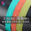 Color Antideslizante Silicona Borde Elástico Tira para Escurrir Fina Gota de Pegamento Puño de Hielo Calcetines Ropa Interior Elástico Elástico Ropa Auxiliar