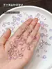 Pedras de Strass para Unhas Coloridas com Tema de Doce e Refrigerante, Misturadas, Transparentes, com Fundo Pontiagudo, em Formato de Coração, Pedras de Rocha Irregulares para Decoração de Unhas, Atacado