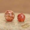 Cuentas de Vidrio Dorado Arenoso Luminoso Sueltas para DIY Pulsera Antigua Hecha a Mano Collar Joyería Accesorios con Cuentas Accesorios Venta al por Mayor