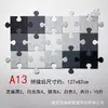 Quebra-Cabeça Feltro Adesivos de Parede Parede de Fotos Decoração DIY Sala de Estar de Alto Padrão Decoração de Arranjo de Parede de Fundo Quadro de Cortiça Criativo