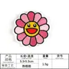 Bordado de computadora logo bordado insignia bordada accesorios para ropa abrigo y sombrero DIY zapatos y sombreros arcoíris girasol insignia pegatinas de tela