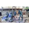 Esculturas de Personajes en Cobre Fundido Adornos Tema de Construcción de Equipo Escultura de Personaje de Cobre Ejército Rojo Octavo Ejército Escultura Grupal de Cobre Puro Producción