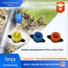 Gotejadores de 2 Litros e 4 Litros, Gotejadores Auto-compensantes para Jardim, Gotejadores para Irrigação por Gotejamento de Árvores Frutíferas, Estabilizadores de Vazão para Conexão de Água de Irrigação
