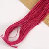 Banda elástica redonda de 0.8-2.0 mm, cordón elástico de látex colorido para joyería, manualidades hechas a mano y pulseras