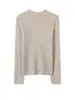 48 unidades lana pura punto liso y revés cuello medio alto manga larga mujer francés perezoso suave pegajoso caída adelgazante capa base venta al por mayor