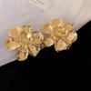 Pendientes Colgantes de Corazón con Gota de Agua de Pedrería Vintage Diseño Retro Pendientes de Botón Elegantes de Moda Pendientes de Nicho de Gama Alta Venta al por Mayor