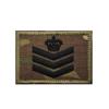 Taifeng Corte Láser Película Reflectante Insignia Reflectante Nivel 1 Nivel 2 Nivel 3 Ropa de Camuflaje Brazalete de Velcro Insignia de Rango Militar