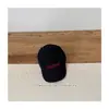 Boné de Baseball Vintage Estilo Coreano para Crianças com Bordado de Letras, Boné Macio Desgastado com Proteção Solar para Meninos e Meninas