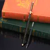 Hoja Extintora de Fantasmas Animación Enrollado Seis Meses Pluma Firma Aleación Escritura y Dibujo con Adornos de Pluma Firma 20cm