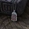 Plata de Ley S925 Joyería Taoísta Colgante Amuleto Pixiu Morado Tendencia Nacional Retro Nuevo Estilo Chino Estilo Taoísta Collar