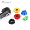 Acessórios para ferramentas de bicicleta de montanha tampa de manivela integrada oca CNC cor liga de alumínio BB eixo parafuso M20