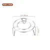 Rejilla para Vaporera Rejilla de Cocina Vaporera de Cocina Pequeña Rejilla para Vaporizar de Acero Inoxidable para el Hogar Rejilla para Mantener Caliente el Arroz Bandeja para Vaporizar Rejilla Impermeable para Vaporizar Verduras