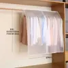 Funda para perchero, funda de tela a prueba de polvo, funda de suelo para interior, funda bloqueadora de polvo, funda para armario, funda simple para polvo de ropa, transparente