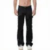 2026 Jeans de Novo Estilo Europeu e Americano Transfronteiriço Eaby Calças Compridas Casuais de Costura Visível Perna Reta Calças Masculinas Jeans Hip-Hop