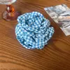 Estilo Igual al de Celebridad de Internet Pinza de Presión Cuadros Flores Pinza Sencilla para el Cabello Pasador de Gama Alta Flor Grande Accesorios para el Cabello de Corea del Sur Ins para Mujeres