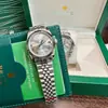 Diario Laojia 31mm Reloj Mecánico de Cuarzo para Mujer Resistente al Agua Luminoso 28mm Elegante Acero Inoxidable Venta Directa de Fábrica Ghost del Agua