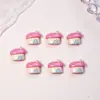 Joias de Arte para Unhas Desenho Animado de Gato Coelho Resina Acessórios Estéreo para Unhas Capa de Celular Cola de Creme Material DIY