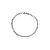 Pulsera de Circonita Super Flash estilo Coreano para Niñas Nicho Versátil Diamante Completo Pulsera Estilo Apilado Exquisita Lujo Ligero Joyería de Alta Gama
