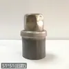 Pés Ajustáveis por Gravidade em Aço Inoxidável, Pés para Bancada, Pés para Mesa de Móveis, Pés para Eletrodomésticos de Cozinha, Pés Quadrados Totalmente em Aço Ajustáveis