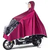 Poncho impermeável genuíno, ultra macio, ultra espesso, tamanho extragrande, comprimento estendido, capa de chuva para motocicleta para uma ou duas pessoas, poncho de chuva alargado para veículo elétrico