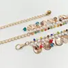 Cadena de Cintura Metálica con Borla de Concha para Mujer, Cadena de Baile del Vientre con Temperamento de Chica Popular, Accesorio para Faldas de Mujer