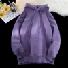 Comercio exterior Europa y Estados Unidos moda de temporada de aguas termales y otoño 360g pesado compuesto color sólido sudadera con capucha camiseta básica en stock