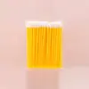Pincel de labios de maquillaje de belleza personalizado, pincel de labios de mango hueco desechable, hisopo de maquillaje conveniente, pincel de maquillaje para lápiz labial y brillo de labios