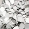 Materiais para Acessórios de Cabelo DIY Círculos de Feltro Branco Preto Tecido Não Tecido Base de Flor Espessada Formato de Suporte de Flor Disponível