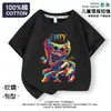 Juego Poppy Playtime Prototipo Divertido Camiseta de Algodón de Manga Corta de Verano para Niños Ropa para Niños