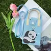 Nueva Bolsa Cruzada de Teléfono Móvil de Dibujos Animados, Diseño de Moda, Bolsa de Teléfono Móvil Tejida, Versátil, Bolso de Hombro, Sensación de Alta Gama
