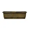 Maceta Rectangular de Plástico para Balcón Tejado Nenúfares y Lotos, Estanque de Peces Tradicional, Tanque para Tortugas