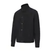 Suéter de Punto de Mezcla de Lana de Cuello Alto para Hombres y Mujeres, Otoño/Invierno, Estilo Retro Old Money, Cárdigan Holgado