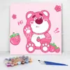 20*20 Pintura al Óleo Digital de Dibujos Animados de Anime Pintura Decorativa DIY para Colorear Hecha a Mano para Niños Stock Listo Pintura al Óleo Digital al por Mayor