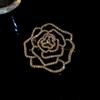 Broche de flor hueca de diamante, moda de alta gama, ramillete de Joker, accesorios de traje, diseño de temperamento, joyería al por mayor