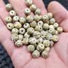 Contas antigas de bodhi estrela lua de 8mm contas soltas gipsofila contas barril Lutong acessórios de joalheria contas feitas à mão atacado