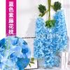 Flor de Glicina Simulada Flor de Frijol Flor Falsa Planta Flor de Techo Vid Floral Interior Decoración de Boda Ratán Plástico Tira de Flores Planta Vid