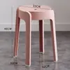 Taburete Bajo Infantil para el Hogar Banco Pequeño Silla para Adultos Plástico Engrosado Sala de Estar Baño Deslizante Taburete de Baño Taburete de Baño