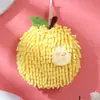 Pelota de Mano de Chenilla con Significado de Fruta Creativa Toalla de Mano Colgante de Cocina Creativa Toalla de Mano Absorbente de Secado Rápido
