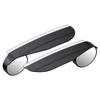 Retrovisor de Coche Ceja para Lluvia Espejo Redondo Pequeño Reflector Integrado Ceja para Lluvia Retrovisor Espejo de Punto Ciego Espejo Auxiliar Universal