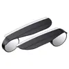 Visera de Lluvia para Espejo Retrovisor de Coche Espejo Redondo Pequeño Reflector Integrado Espejo de Punto Ciego Sombra para Espejo Retrovisor Tablero de Lluvia Artefacto Impermeable