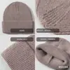 Gorros de Punto Cálidos para Otoño e Invierno Color Sólido Cachemir Cortavientos y Resistentes al Frío Gorros de Lana Venta Directa de Fábrica Gorros al por Mayor para Hombres y Mujeres
