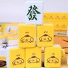 Azulejos de Mahjong Caseros de Dibujos Animados Lindos de Moda Manivela Manual Azulejos de Viaje Azulejos de Mahjong para Dormitorio Logo de Regalo Beneficios