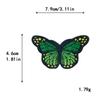 Bordado por Computadora Mariposa Colorida Transfronterizo Más Vendido Parches Mixtos de Mariposas para Chaquetas Abrigadoras Parches de Bordado Hechos a Mano para DIY