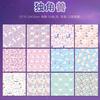 Papel especial para origami de estrelas Papel para impressão infantil Papel colorido perolado a laser Papel mil guindastes Estrela Gradiente Papel feito à mão Papel colorido