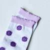 Calcetines Personalizados, Nuevo Estilo de Primavera y Otoño, Colores Frescos y Contrastantes, Calcetines de Media Caña para Mujer, Calcetines de Felpa Suaves y Cómodos para Uso Exterior