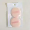 Esponja de Terciopelo de Doble Cara para Polvos Sueltos Algodón Suave Redonda Grande Terciopelo de Cristal Polvo Seco Polvo de Miel Set de Esponjas de Terciopelo para Maquillaje