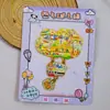 [Série Jiangsu] Adesivos de Geladeira das Cidades de Nanjing, Suzhou, Changzhou, Yangzhou Lembranças Turísticas Baratas Universidade de Nanjing