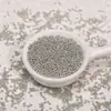 Alta Calidad 1.5-4mm Chapado en Oro Plata Cuentas de Arroz de Vidrio Material para Joyería de Borla, Pasador de Cabello, Pulsera, Cuentas Espaciadoras