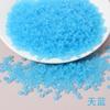 10 gramos de unas 130 cuentas de vidrio translúcido esmerilado de color de 4 mm material para accesorios de joyería para el cabello y collares hechos a mano DIY